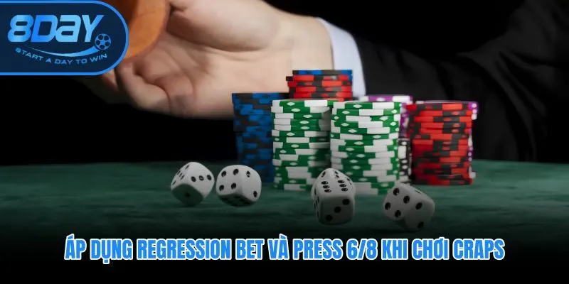 Mẹo chơi Craps 8DAY với chiến thuật thu hồi vốn và tăng mức đặt