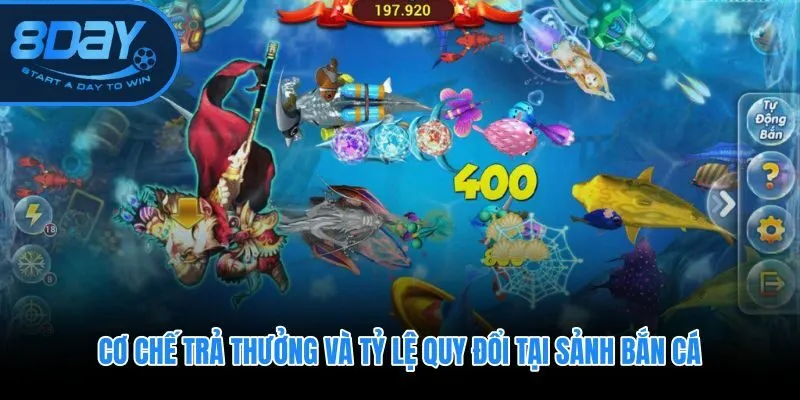 Bắn cá 8DAY với cơ chế trả thưởng minh bạch theo từng cấp phòng